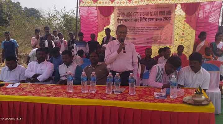 कुँड़ुख़ भाषा तोलोंग सिकि सप्ताह समारोह दिवस लोहरदगा जिला 2023 सम्पन्न