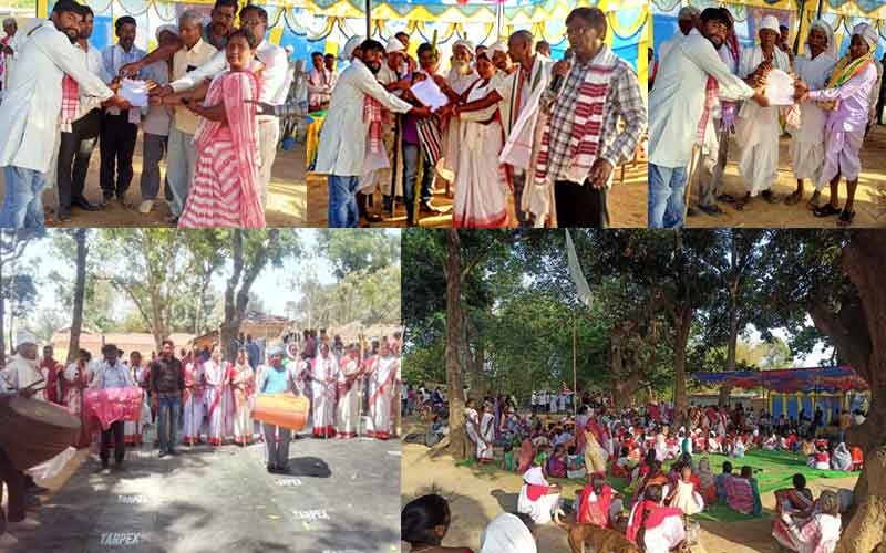 परम्‍परागत पड़हा बिसु सेन्‍दरा सम्‍मेलन सिसई भरनो 2023 सम्‍पन्‍न