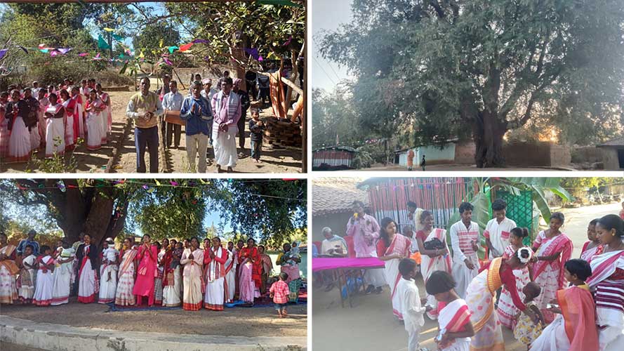 धुमकुड़िया महबा उल्ला 2025 सैंदा में संपन्न हुआ