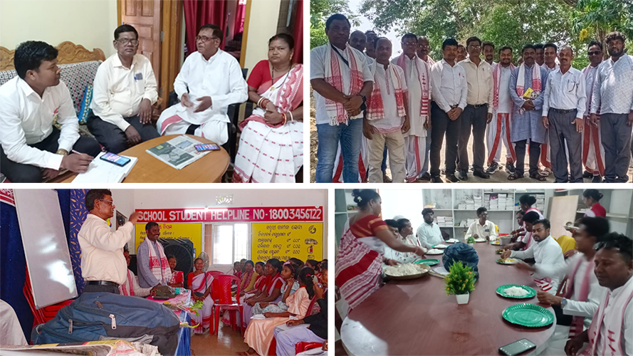 तीन दिवसीय आदिवासी सरना युवा प्रशिक्षण शिविर सराजपुर, सुंदरगढ़, उड़ीसा में सम्‍पन्‍न